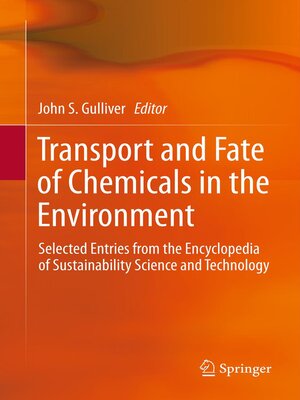 cover image of Transport and Fate of Chemicals in the Environment